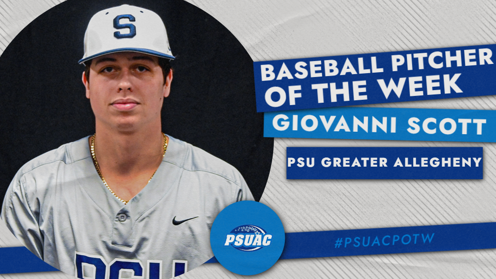 Penn State Greater Allegheny Giovanni Scott.