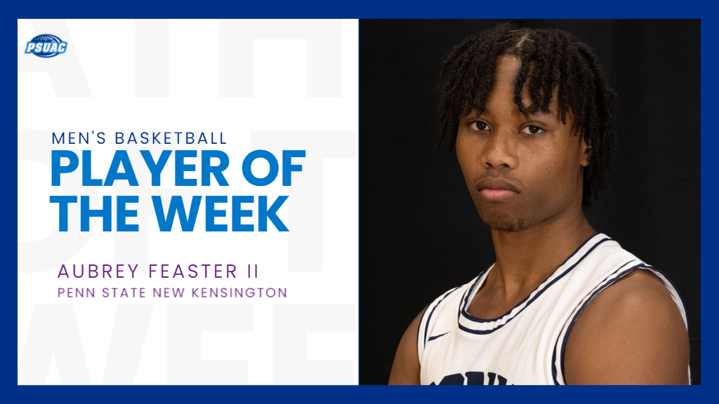 Penn State New Kensington's Aubrey Feaster II.