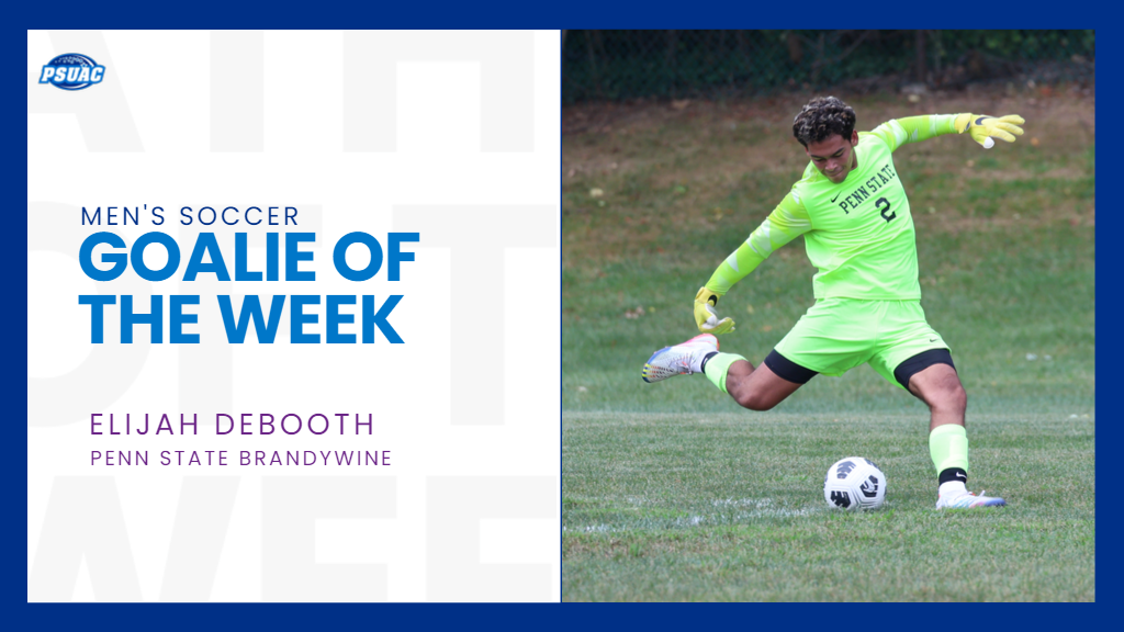 Penn State Brandywine's Elijah DeBooth.