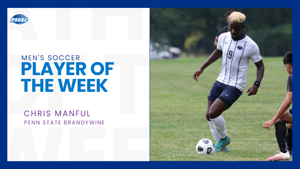 Penn State Brandywine's Chris Manful.