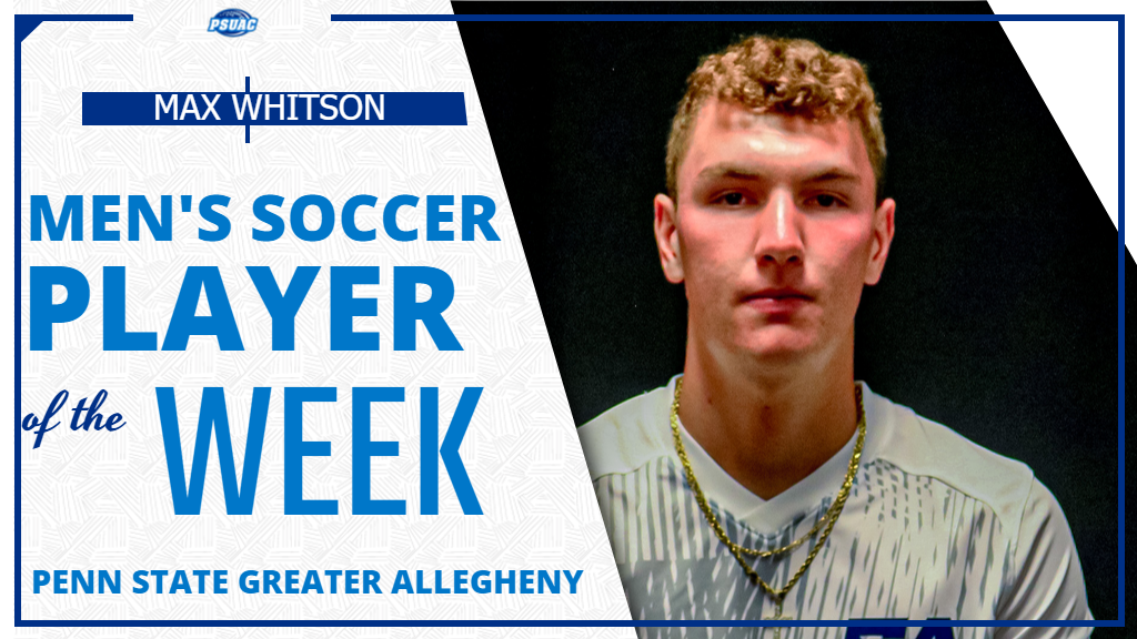 Penn State Greater Allegheny's Max Whitson.