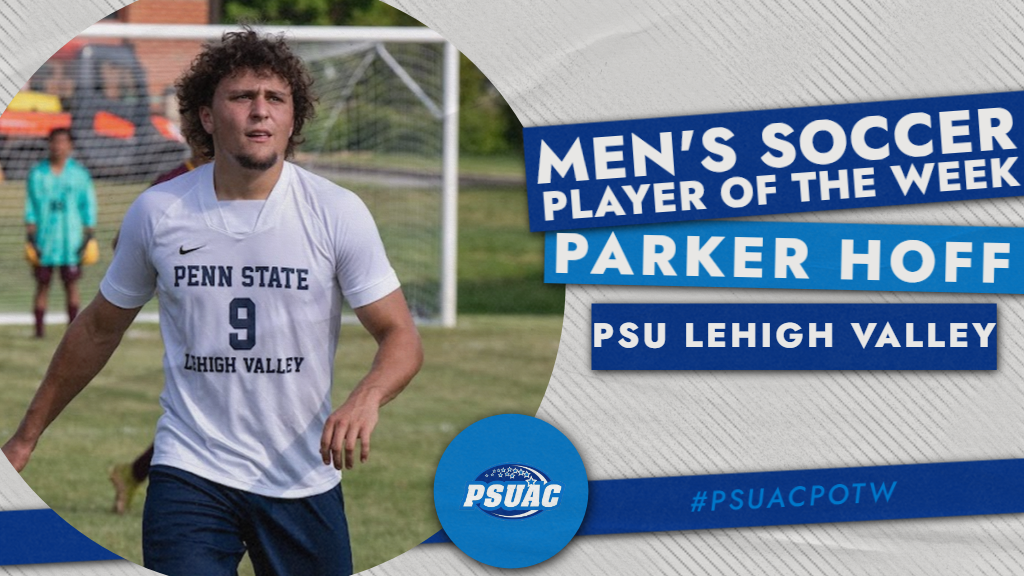 Penn State Lehigh Valley's Parker Hoff.