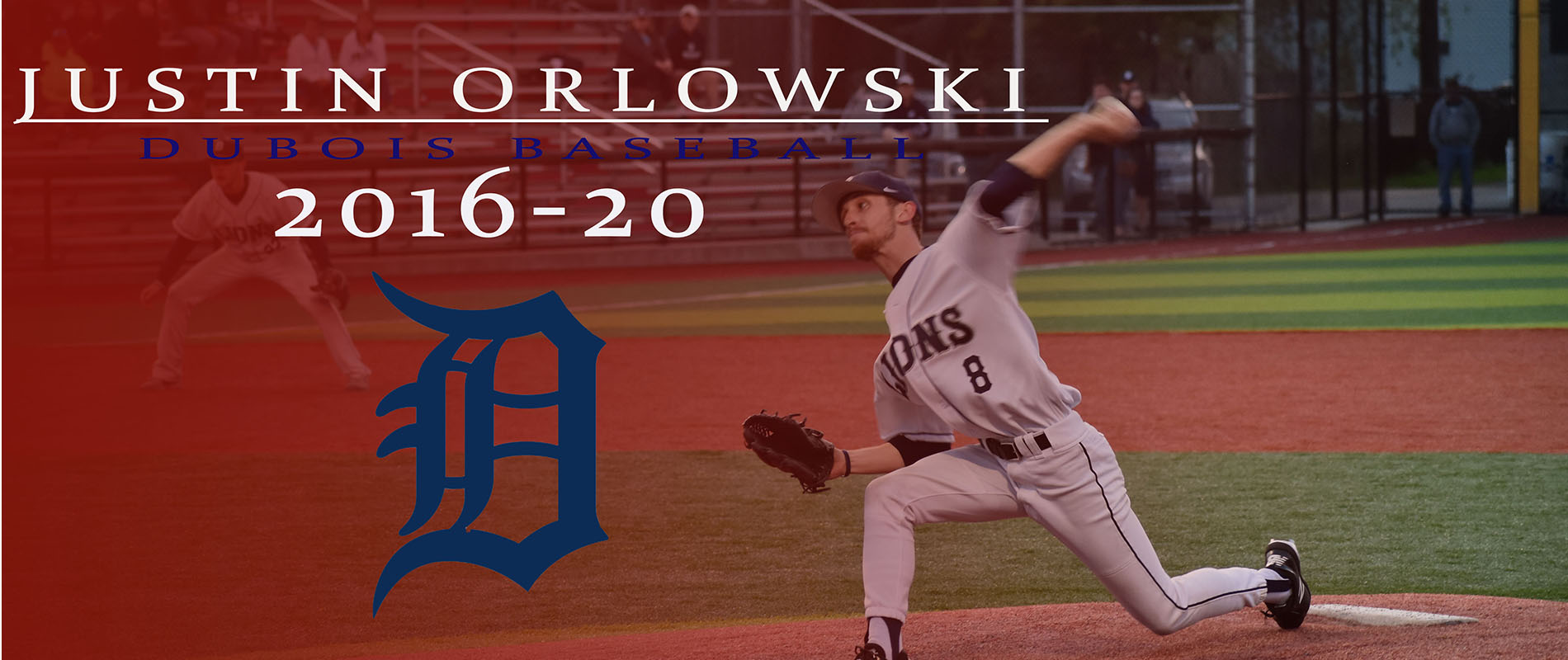 Penn State DuBois' Justin Orlowski.