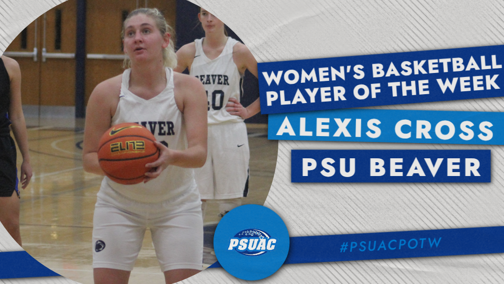 Penn State Beaver's Alexis Cross.
