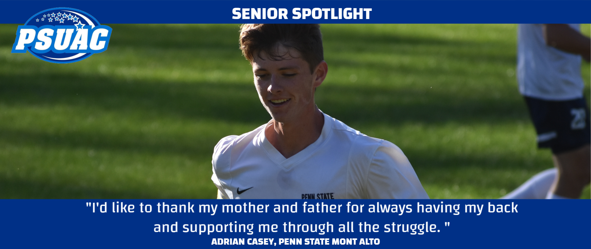 Penn State Mont Alto's Adrian Casey.
