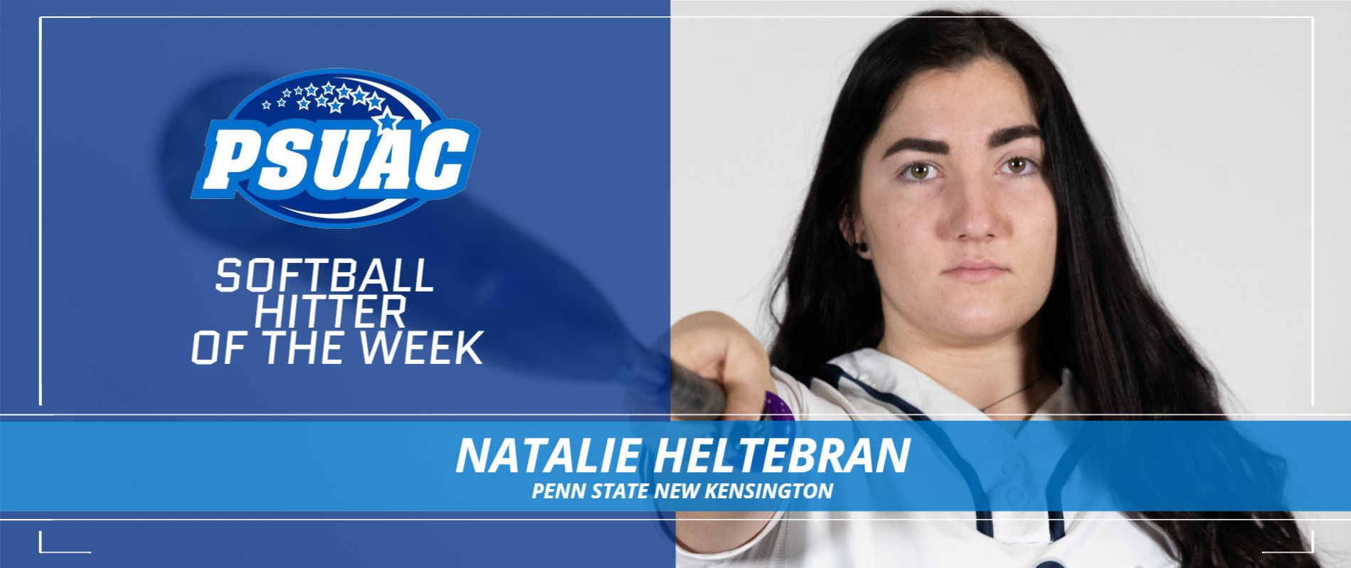Penn State New Kensington's Natalie Heltebran.