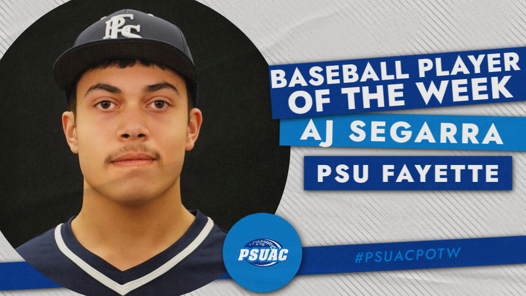 Penn State Fayette's AJ Segarra.
