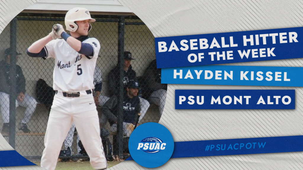 Penn State Mont Alto's Hayden Kissel.