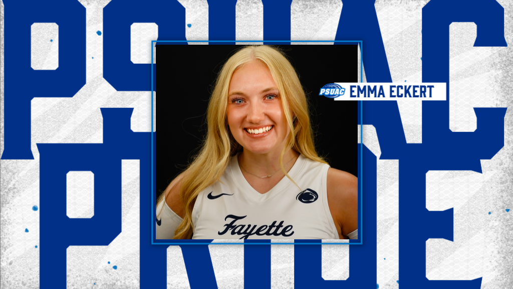 Penn State Fayette women's volleyball player Emma Eckert offers the latest edition of our Pride in the PSUAC series.