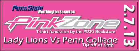 ANNUAL PINK ZONE NIGHT SET FOR FEB 7