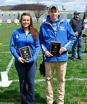 Dowdrick and Vermilya Named Penn College Athletes of the Year