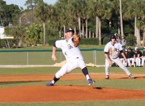 James' Complete Game Aides Baseball in Earning Double-Header Split with SUNY-Canton