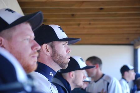 Baseball splits with Hazleton