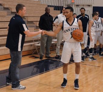 Rasheed Wilkins scores his 1,000 point.