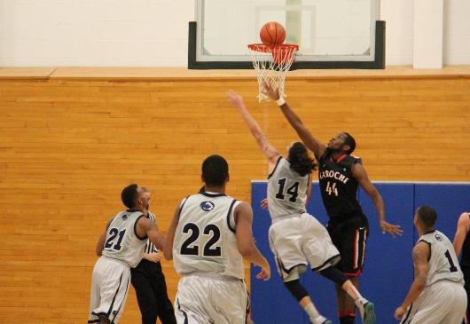 Men's Basketball wins first PSUAC game of the season