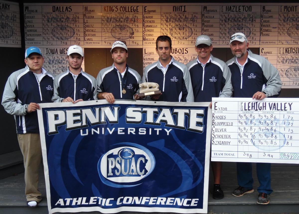 Lehigh Valley Takes Home PSUAC Golf Championship