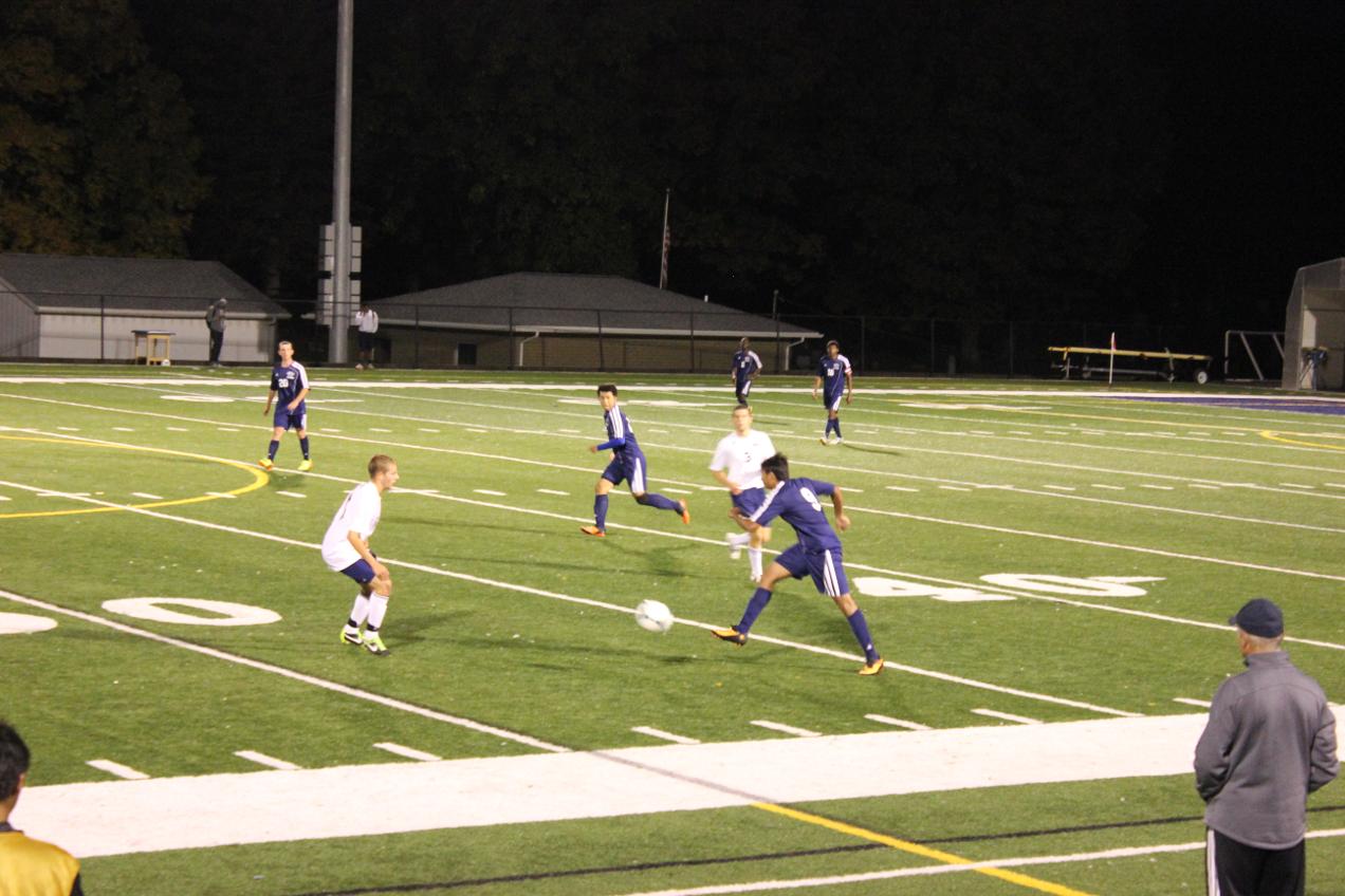 Sharma Notches Lone Goal in 8-1 Loss at Thiel College