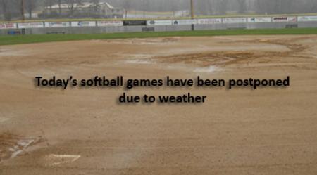 Total Washout! Rain postpones weekend softball action
