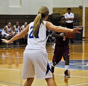 Pennsylvania College of Technology women's basketball team lost 94-45 to Alfred University