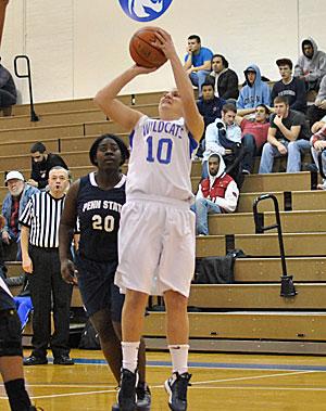 Women&rsquo;s Basketball: Matzinger Sinks 20 in Lady Wildcats&rsquo; Win Over Central Penn