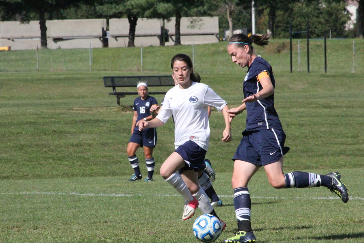 Women win first match ever of the program, against Penn State Greater Allegheny