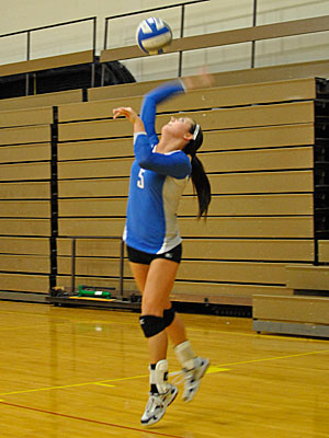 Powell Notches 11 Aces in 3-0 Win Against PSU Scranton