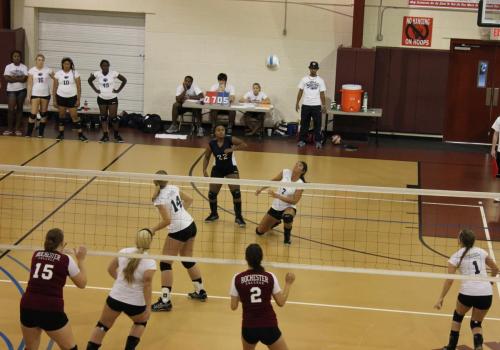 Women's Volleyball Struggles in 3-0 Loss to LaRoche